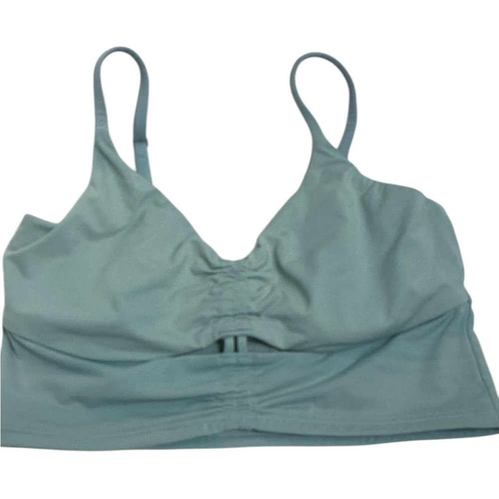 Athleta blue swimsuit top size 34 B/C - Picture 1 of 12